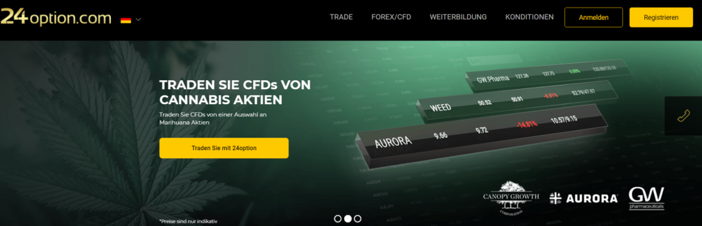 24option aktien-cfds