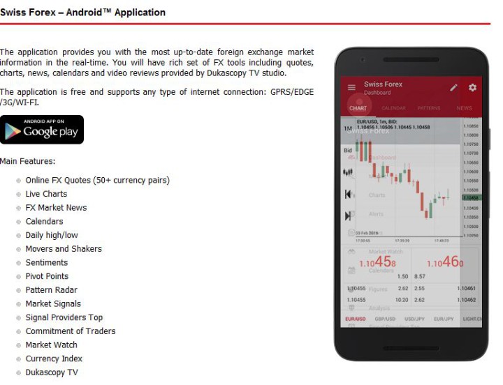 Kostenlose App für Profi-Handel.